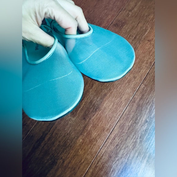 Jeffrey Campbell Mesh Mary Jane Flat Swan Lake mint  US 6 ( it has spots) - Picture 10 of 14